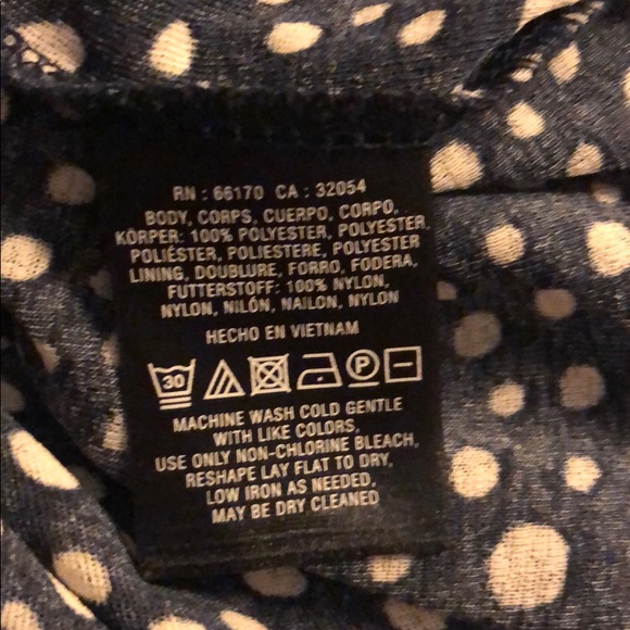 9 HI 5 Anthropologie Polka Dot Top - Picture 7 of 9